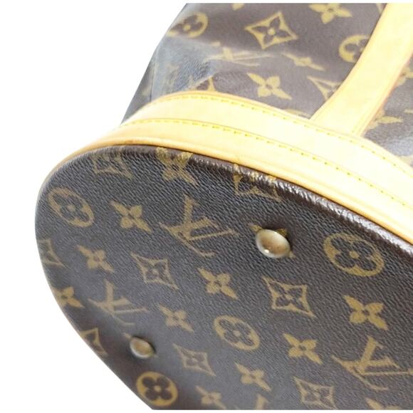 Louis Vuitton Monogram Bucket GM shoulder bag EUC - Picture 7 of 16